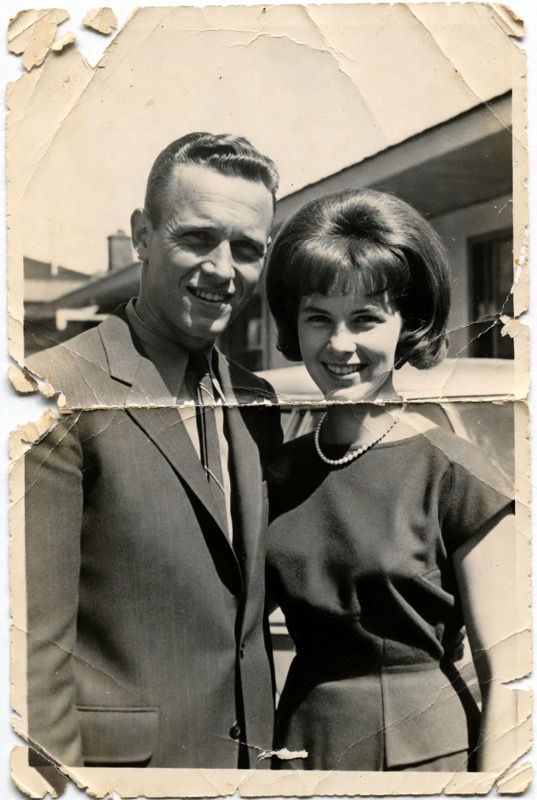 1960s couple photo before